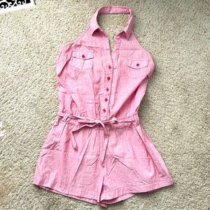 ** New ** Halter Romper - XL